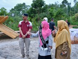 Bunda PAUD Agam Tinjau Pembangunan TK Negeri Dalko