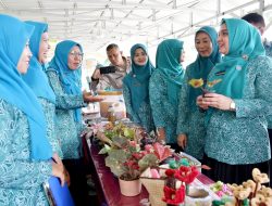 Nominasi Enam Besar Lomba Gerakan PKK dan Dasawisma tingkat Kabupaten, Koto Malintang Dikunjungi TP PKK Agam