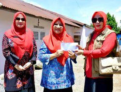 Bupati Agam Hadiri Penyerahan Bantuan Bedah Rumah Dari Indo Jalito Peduli