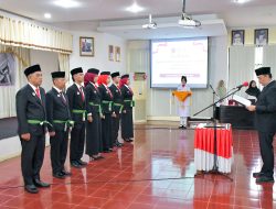 Wabup Agam Lantik Duta Pancasila, Ajak Generasi Muda Jadi Teladan Nilai Kebangsaan