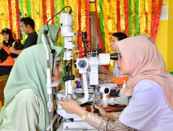 Program Amal Jariyah, Perdami Gelar Pemeriksaan Mata di SMPN 1 Lubukbasung