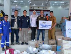 SKK Migas Salurkan Bantuan Untuk Korban Bencana Alam di Agam
