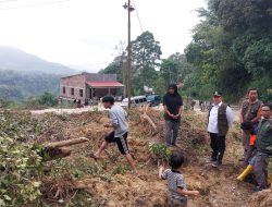 Akses Jalan Matur–Padang Lua via Sungai Landia Putus, Pembersihan Tengah Dikerjakan