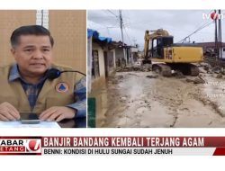 Dialog Kabar Petang di TV One, Bupati Agam Ungkap Galodo Susulan di Tanjung Raya Terjadi Berulang