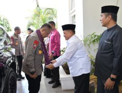 Bupati Agam Sambut Dankobrimod Polri di Lubuk Basung