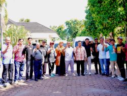 Bupati Agam Lepas Rombongan Wartawan, Ikuti HPN 2026 di Banten