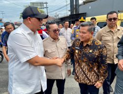 Bupati Agam Dampingi Andre Rosiade,Tinjau Lahan PT. KAI Bakal Fly Over di Padang Lua