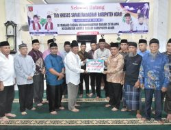 Safari Ke Masjid Taqwa Muhammadiyah, Bupati Agam Salurkan Bantuan Rp20 Juta