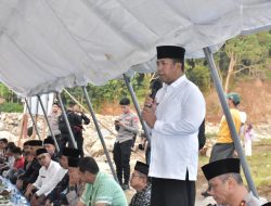 Syukuran Jembatan Bailey Subarang Aia, Sekda Agam dan Kapolda Sumbar Buka Puasa Bersama Warga