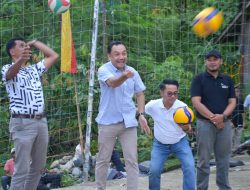 Wabup Agam Buka Turnamen Volly PPJA Cup III di Tanjung Raya