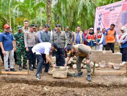 Wujud Perhatian Khusus Pemerintah, Wabup Agam Ikuti Groundbreaking Huntap Mandiri BNPB di Palembayan
