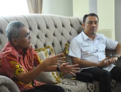 Kunjungi Agam, Staf Ahli Kementerian ATR-BPN Bahas Persiapan Pembangunan Huntap