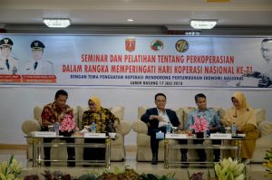 Bupati Agam Buka Pelatihan- Seminar Koperasi 2018
