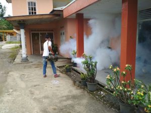 Selama 2018, Dinkes Agam Foging Tujuh Kali di Pemukiman Warga