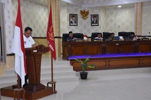 Bupati Agam Sampaikan Nota Penjelasan KUA-PPAS APBD Agam 2019