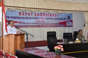Bupati Agam Buka Rakor TPID