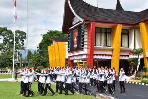 Anggota Paskibaraka Agam Ikuti TC