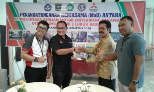Pacu SDM, SMKN 2 Lubukbasung – Mitsubishi Jalin Kerjasama