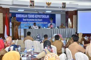 Bimtek Keprotokolan Humas Agam Hadirkan Pemateri Kemendagri