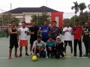 Semi Final Futsal HUT RI di Agam Tegang