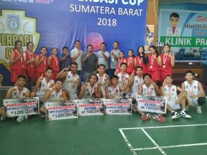 Perbasi Cup 2018, Agam Sandang Dua Gelar Juara