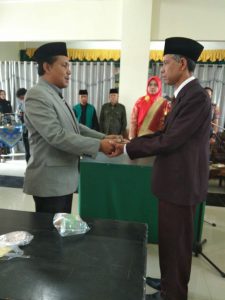 PJ.Walinagari Guguak Tabek Sarojo Dilantik Bupati