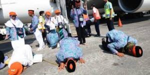 Sebanyak 393 Jemaah Haji Kloter 3 Sampai di Agam