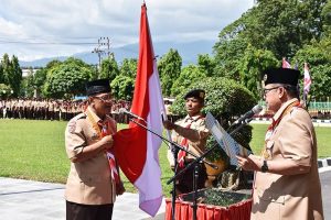 Indra Catri Jabat Kamabicab Gerakan Pramuka Agam Periode 2018-2023