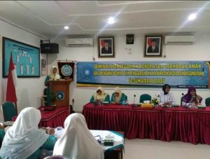 TP. PKK Agam Hadiri Seminar Penanganan Kekerasan Anak