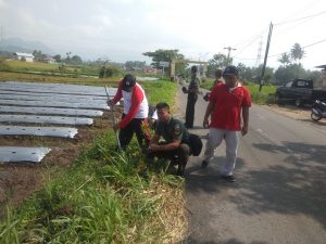 Goro Massal Bersihkan sampah Ruas Pakan Kamih-Gaduik Tilkam