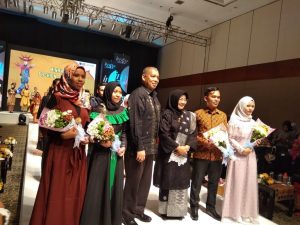 Baju Kuruang Koto Gadang Tampil Diajang MFF Nasional