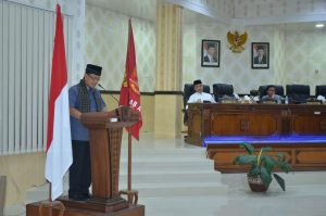 RAPBD 2019 – Bupati Tanggapi Pandangan Umum Fraksi DPRD Agam