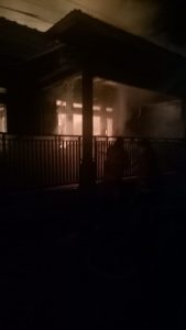 Satu Unit Rumah di Bukik Batabuah Terbakar