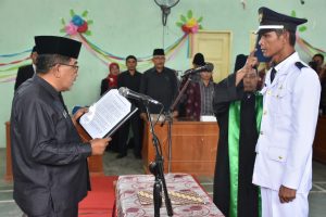 Lantik Walinagari Bukik Batabuah, Rahman : Walinagari Harus Miliki Visi dan Misi yang Jelas