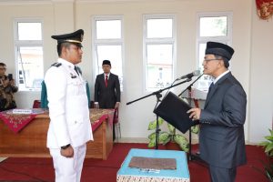 Lanjutkan Tradisi Bupati Agam Lantik Camat Muda