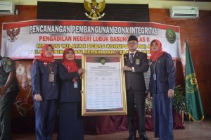 PN Lubuk Basung Komitmen Menuju WBK dan WBBM