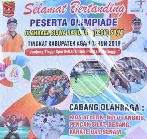 Sebanyak 160 Siswa Ikuti O2SN Tingkat SD se-Agam