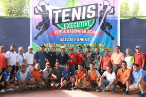Puluhan Petenis Meriahkan Rangkaian Peringatan HUT Kepindahan Ibu Kota Agam