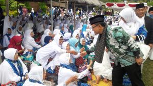 10.000 Lebih Anggota BKMT se-Sumbar Gelar Dakwah Wisata di Lawang Park