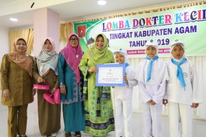Dinkes Agam Gelar Pemilihan Dokter Kecil 2019