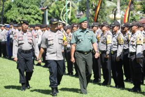 TNI/Polri dan Pemkab Agam Gelar Apel Siaga Pengamanan Pemilu