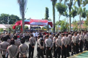 Polres Agam Gelar Sispamkota Pemilu 2019