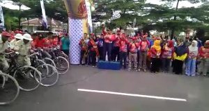 Bupati Agam Lepas Ribuan Peserta Tour de Antokan Agam 2019