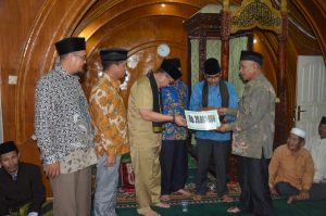TKSR Provinsi Sumbar Kunjungi Masjid Nurul Iman Pandam Gadang Gaduik