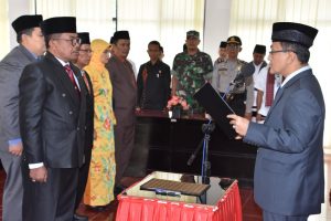 Delapan Eselon II Agam Dilantik, Lima Bergeser dan Tiga Bertahan