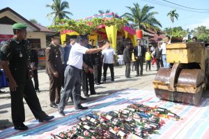 Sekda Agam Hadiri Perayaan HUT Bhayangkara ke-73 di Polsek Tanjung Mutiara