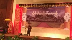 Hadiri Halal Bi Halal Ikatan Keluarga Banuhampu, Indra Catri : Tetaplah Jadi Contoh.