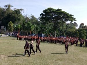 Kwaran IV Koto Gelar Upacara Peringatan Hari Pramuka ke-58