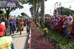 Pawai Alegoris Meriah, Taman di Pusat Pemerintahan Agam Tetap Terjaga