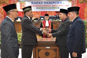 Novi Irwan Resmi Pimpin DPRD Agam Lima Tahun ke Depan